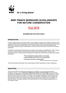 application for scholarship – please complete in english