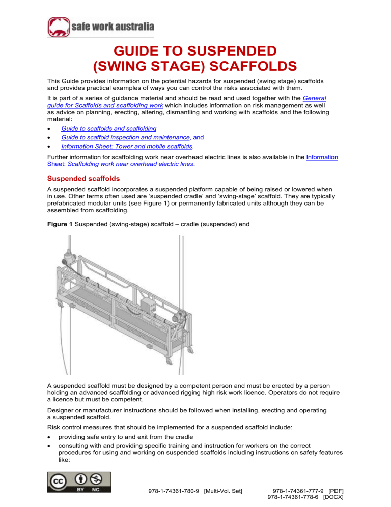 5 Guide To Suspended Swing Stage Scaffolds