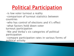 Political Participation - Grosse Pointe Public School System