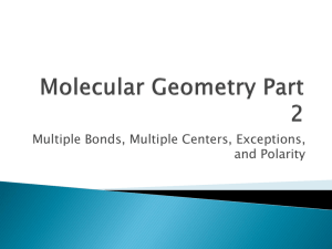 Multiple Centers, Exceptions, and Polarity