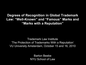 2010- Beebe - Trademark Law Institute (TLI)