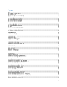 Add-On Advantages - Open Evidence Project