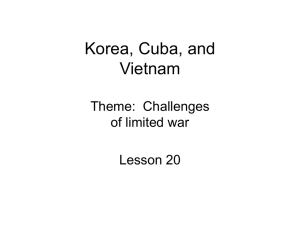 Korea, Cuba, and Cold War Societies