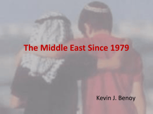 The Middle East Since 1979