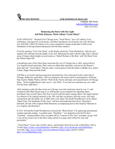 press release - Jeff Dale and the South Woodlawners
