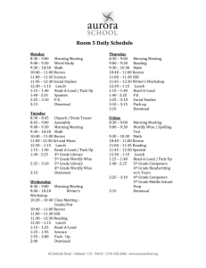 Room-5-Weekly-Schedule