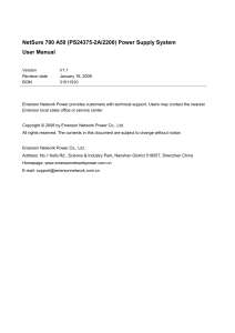 User Manual NetSure 700 A50 (English)