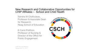 CSCH slides - University of Connecticut