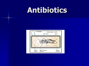 Antibiotics