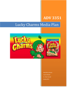 Lucky Charms Media Plan
