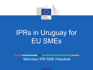 m_06_training_uruguay - Latin America IPR SME Helpdesk