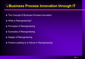 What is Business Process Innovation?