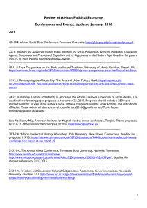 view our conference list