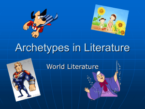 Archetypes in Literature