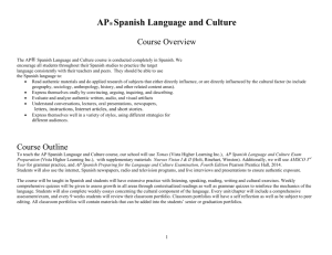 AP® Spanish Language - Phoenix Union High School District