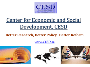CESD Annual Presentation