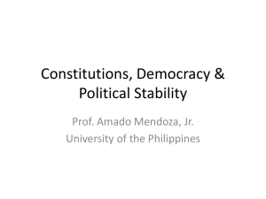 Constitutions and democracy - WordPress.com
