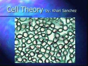 The Cell Theory - CGW-Life-Science