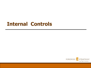 Internal Control - Glendale Community College