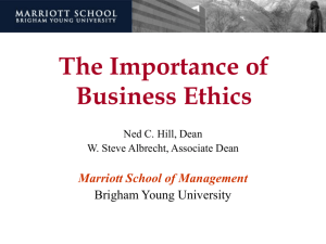 Ethical Leadership - Business Communication Network