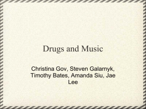 Drugs and Music