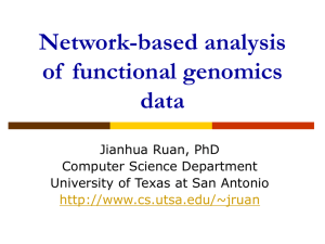 Ruan Research Overview - University of Texas at San Antonio