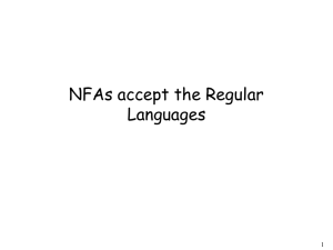 Properties of Regular Languages