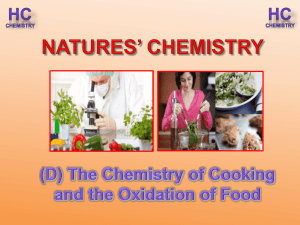 Lesson 5 & 6 - Kitchen Chemistry