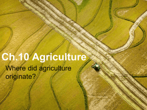 Ch.10 Agriculture