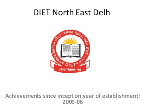 DIET North East Delhi