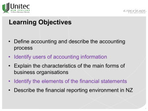 Definition of 'Accounting'