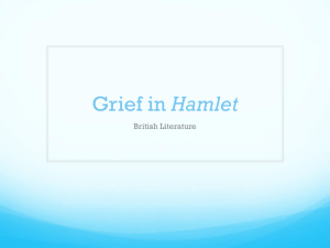 Grief in Hamlet - SkyView Academy