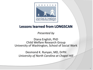 Lessons Learned from LONGSCAN