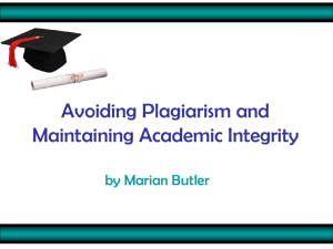 Avoiding_plagiarism - University of Queensland