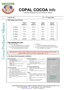 COPAL COCOA Info - Cocoa Producers' Alliance