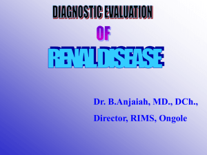 8.Diagnostic Analysis of Renal Disease - RIMS College