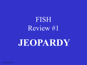 Fish Jeopardy