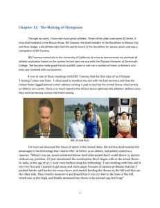 Chapter 12 - The Olympic Connection