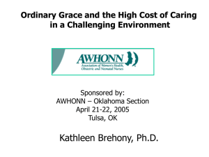 Ordinary Grace & The High Cost of Caring in a Challenging