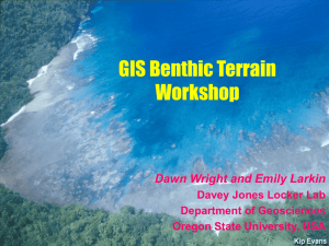 Seafloor Mapping and GIS for the FBNMS - Dawn Wright