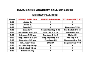 tuesday fall 2012