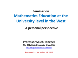 SalehTanveer01 - Bangladesh Mathematical Society