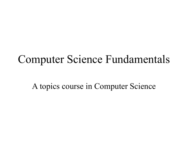 computer-science-fundamentals