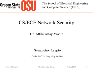 Block Ciphers