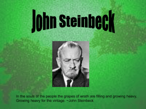 Steinbeck Presentation