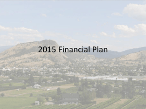 2015 Budget Presentation