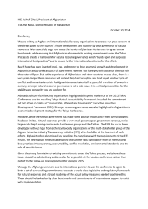 20141016 Tokyo CSO letter draft to President Ghani