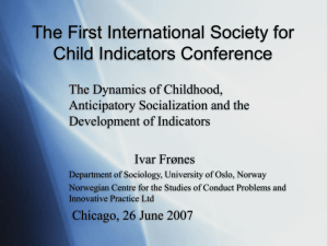 3 - International Society for Child Indicators