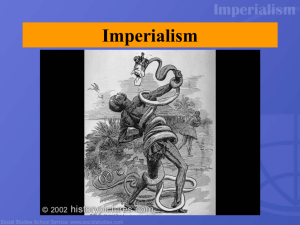 Imperialism Class Presentation File