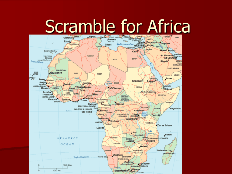 Scramble For Africa